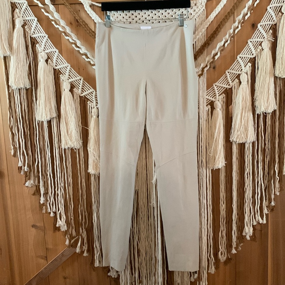 Escada Sport Light Cream Khaki Leggings Pants Size 36